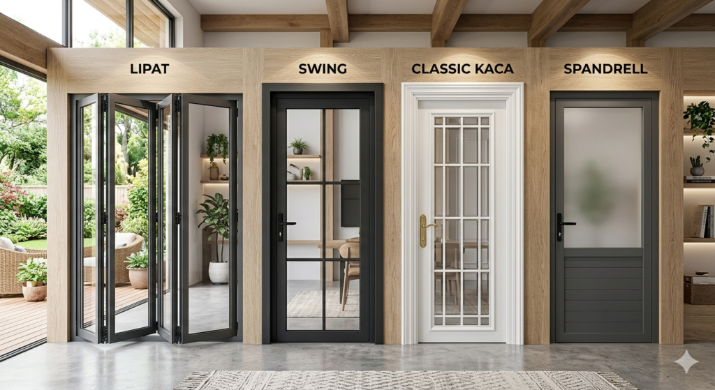 pintu aluminium terdekat jabodetabek garansi 6 bulan – alumify