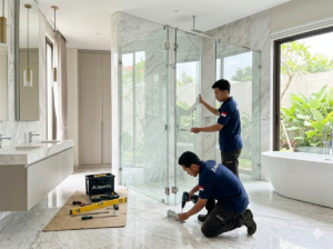 jasa pemasangan pintu tempered glass jakarta tangerang bekasi depok bogor